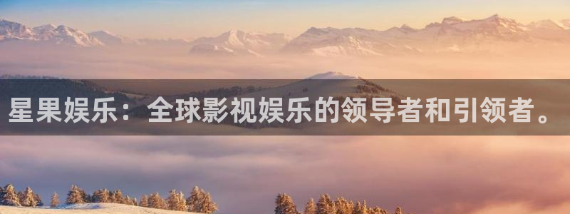 德国泰达娱乐集团：星果娱乐：全球影视娱乐的领导者和引领者。