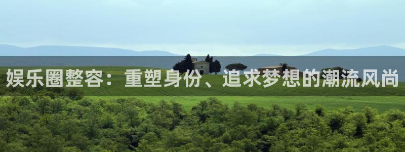 泰达娱乐主管：娱乐圈整容：重塑身份、追求梦想的潮流风尚